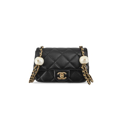 CHANEL MASTER MINI FLAP BAG AS4817 (17*11.5*5cm)